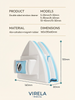 Virela Glide™ cleaning window from inside — no ladders required
