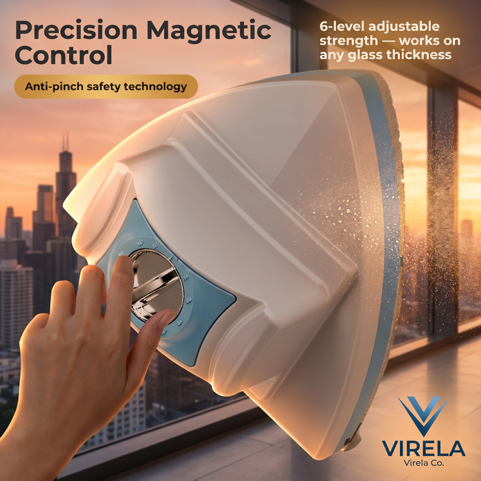 Virela Glide — Magnetic Window Cleaner