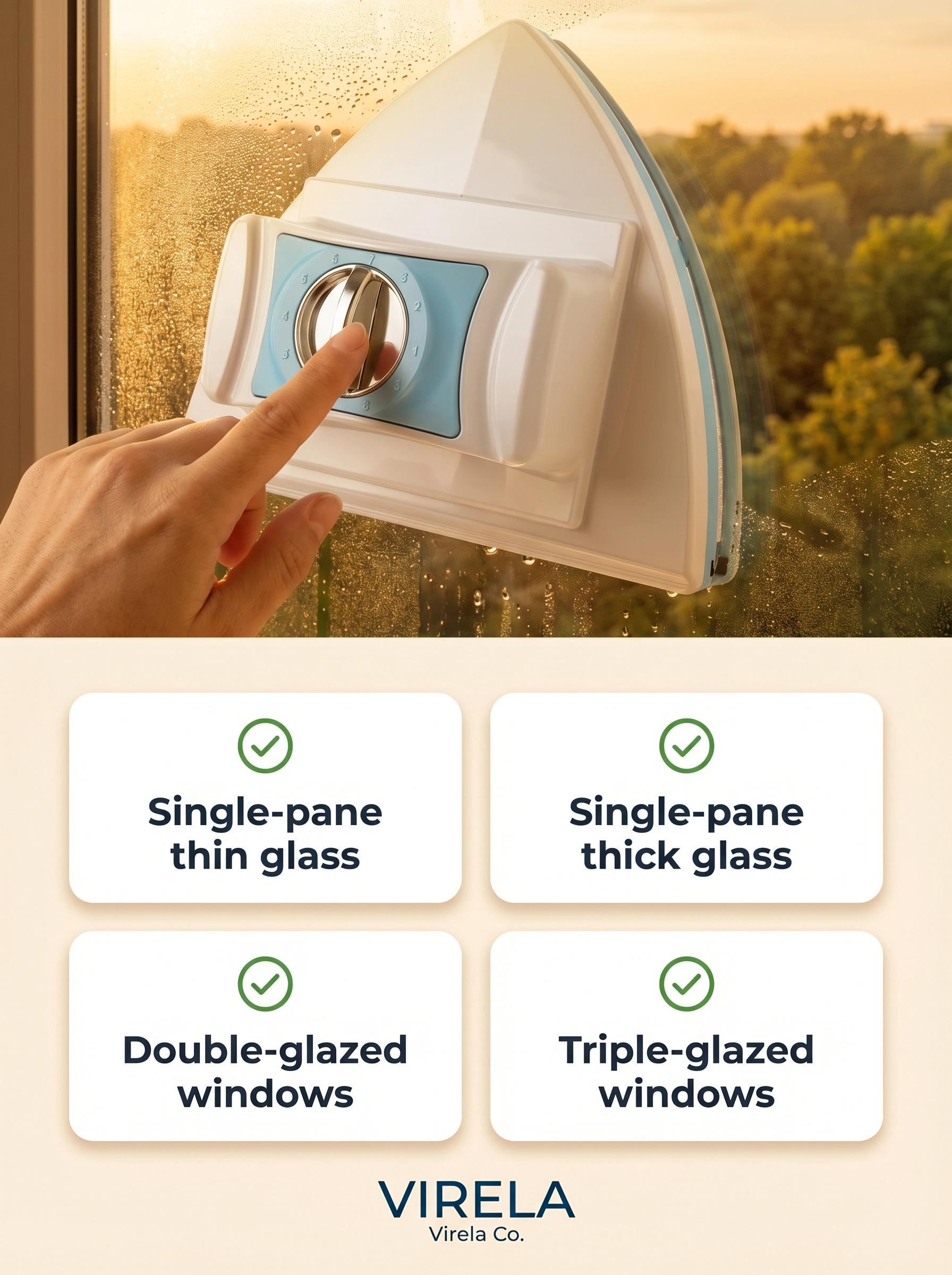 Virela Glide™ dual-sided magnetic head detail