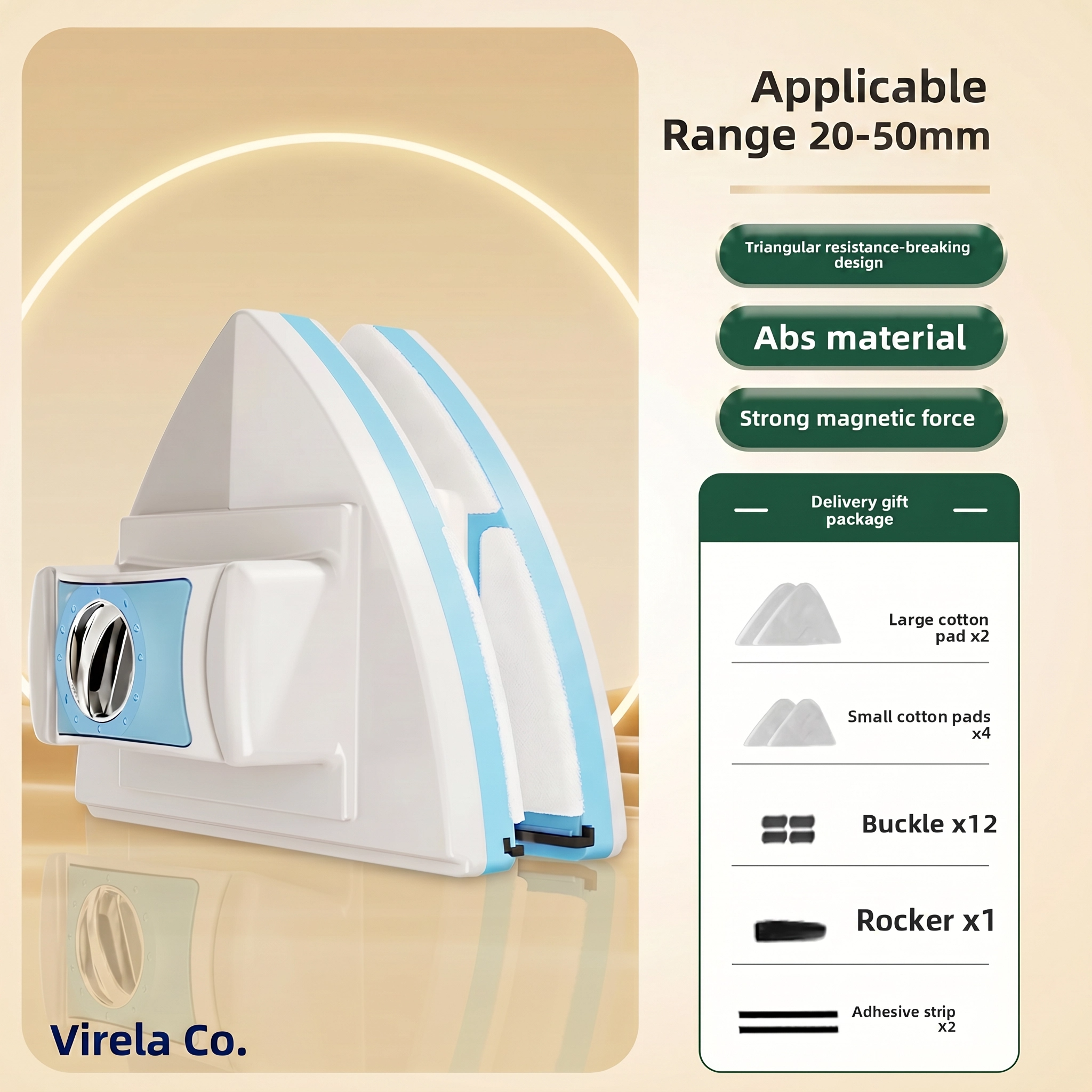 Virela Glide™ — 20–50mm Glass variant